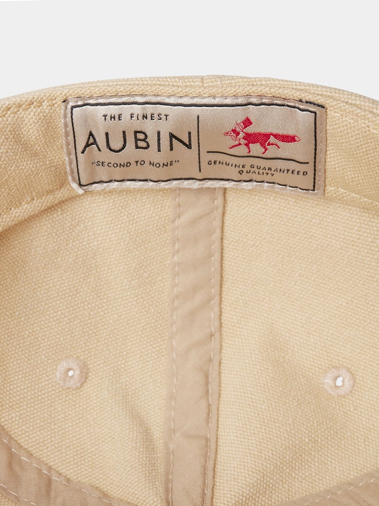 Aubin Blue 100% Cotton Strubby Cap - Image 3 of 3