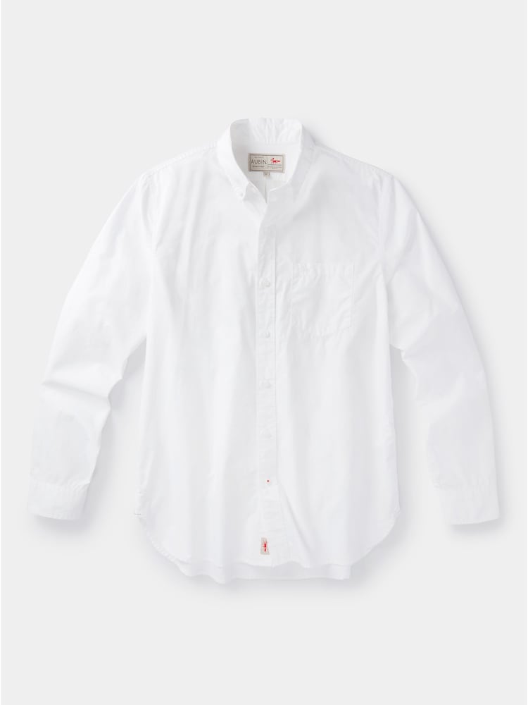 Aubin 100% Cotton Radstone Button Down White Shirt - Image 5 of 5