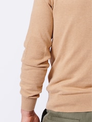 Aubin Bonby Quarter Zip Cotton Jumper - Image 5 of 8