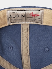 Aubin Blue 100% Cotton Strubby Cap - Image 3 of 3