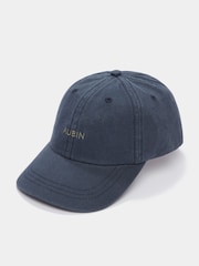 Aubin Navy 100% Cotton Strubby Cap - Imagen 1 de 3