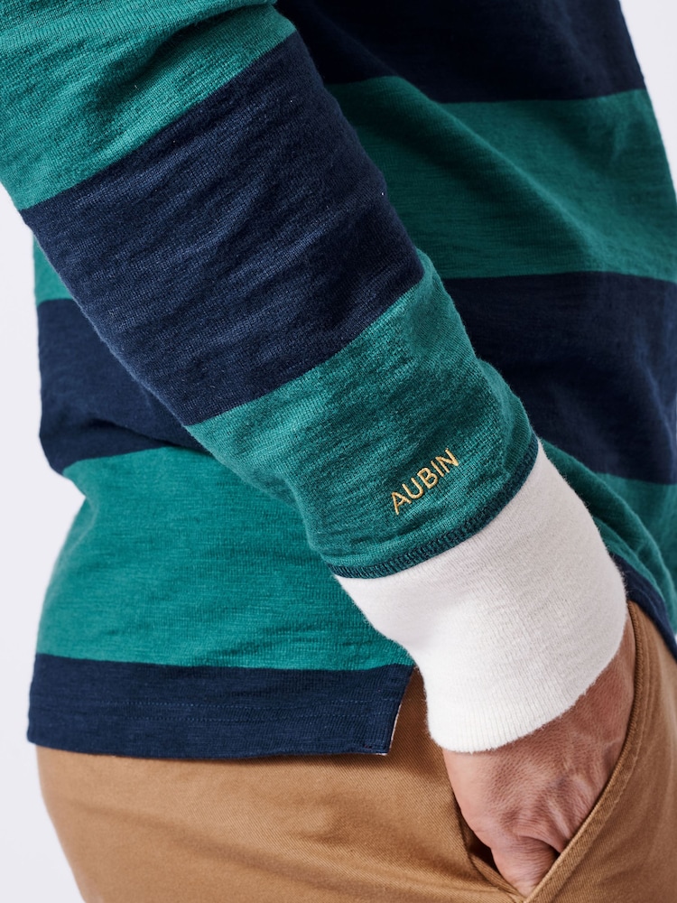 Aubin 100% Cotton Irnham Rugby Shirt - Image 5 of 7