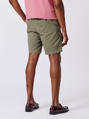 Aubin Blue Stamford 100% Cotton Chino Shorts - Image 2 of 5