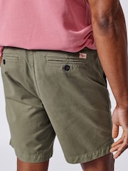 Aubin Blue Stamford 100% Cotton Chino Shorts - Image 4 of 5