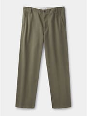 Aubin Green Ormsby Selvedge 100% Cotton Chinos - Image 6 of 6