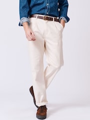 Blanco - Pantalones con orillo Cleverton de Aubin - Imagen 3 de 8