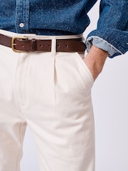 Blanco - Pantalones con orillo Cleverton de Aubin - Imagen 6 de 8