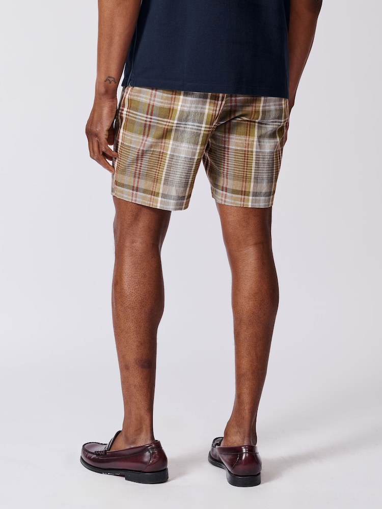 Aubin Red Addlethorpe Chino Shorts - Image 2 of 5