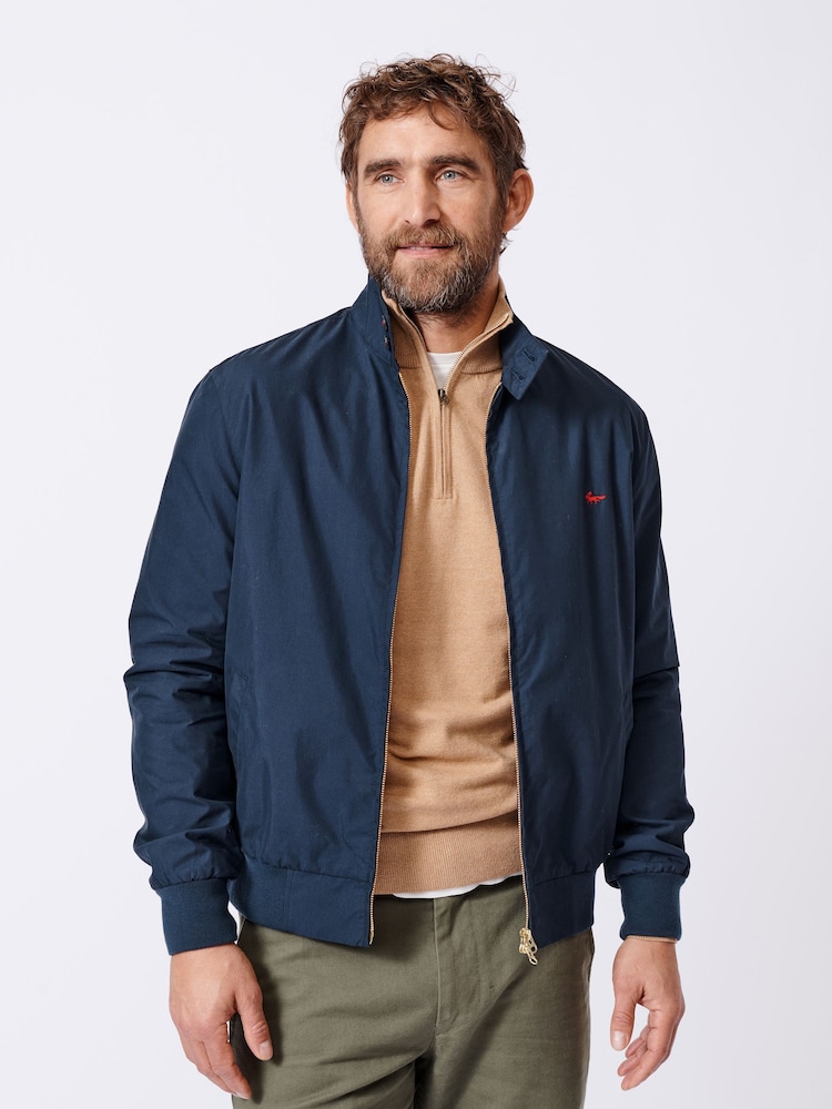 Aubin Blue Authorpe Harrington Jacket - Image 1 of 7