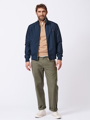 Aubin Blue Authorpe Harrington Jacket - Image 3 of 7