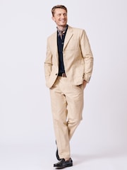 Aubin Blue Mareham Patch Pocket Blazer - Image 3 of 7