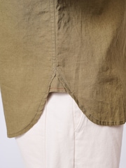 Aubin Blue Grainsby Linen Cotton Shirt - Image 5 of 6