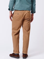 Aubin Green Ormsby Selvedge 100% Cotton Chinos - Image 2 of 5