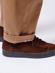Aubin Green Ormsby Selvedge 100% Cotton Chinos - Image 5 of 5