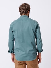 Aubin Blue Rigsby 100% Cotton Shirt - Image 2 of 6