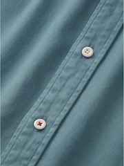 Aubin Blue Rigsby 100% Cotton Shirt - Image 5 of 6