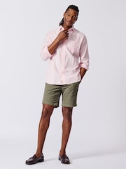 Aubin Blue Grainsby Linen Cotton Shirt - Image 2 of 5