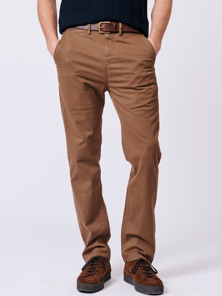 Aubin Blue Witham Stretch Chinos - Image 1 of 6