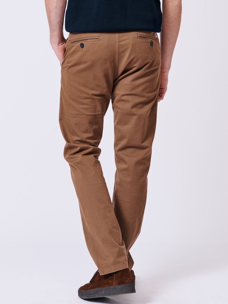 Aubin Blue Witham Stretch Chinos - Image 2 of 6