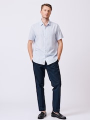 Aubin Fulstow Linen Cotton White Shirt - Image 3 of 6