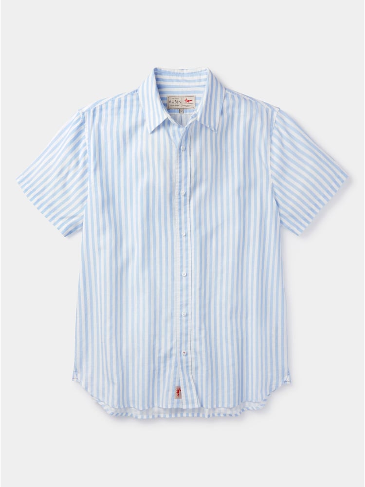 Aubin Fulstow Linen Cotton White Shirt - Image 6 of 6