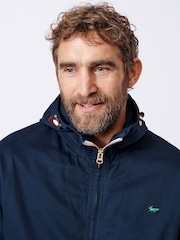 Aubin Blue Kirkmond 100% Cotton Windcheater - Image 5 of 9