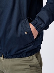Aubin Blue Kirkmond 100% Cotton Windcheater - Image 7 of 9