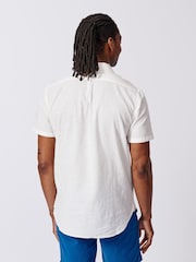 Aubin Fulstow Linen Cotton White Shirt - Image 2 of 5