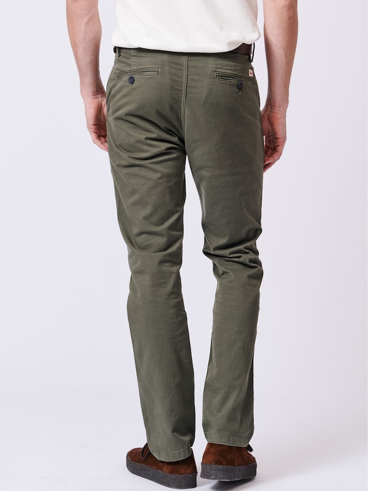Aubin Blue Witham Stretch Chinos - Image 2 of 5