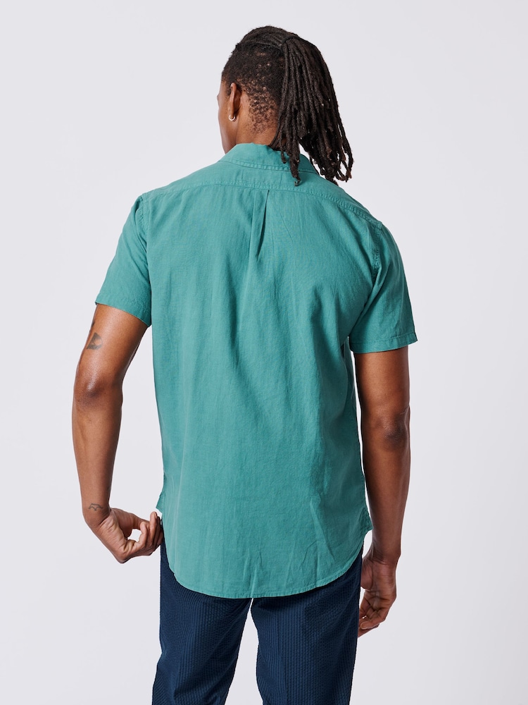 Aubin Fulstow Linen Cotton White Shirt - Image 2 of 5