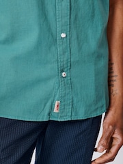 Aubin Fulstow Linen Cotton White Shirt - Image 4 of 5