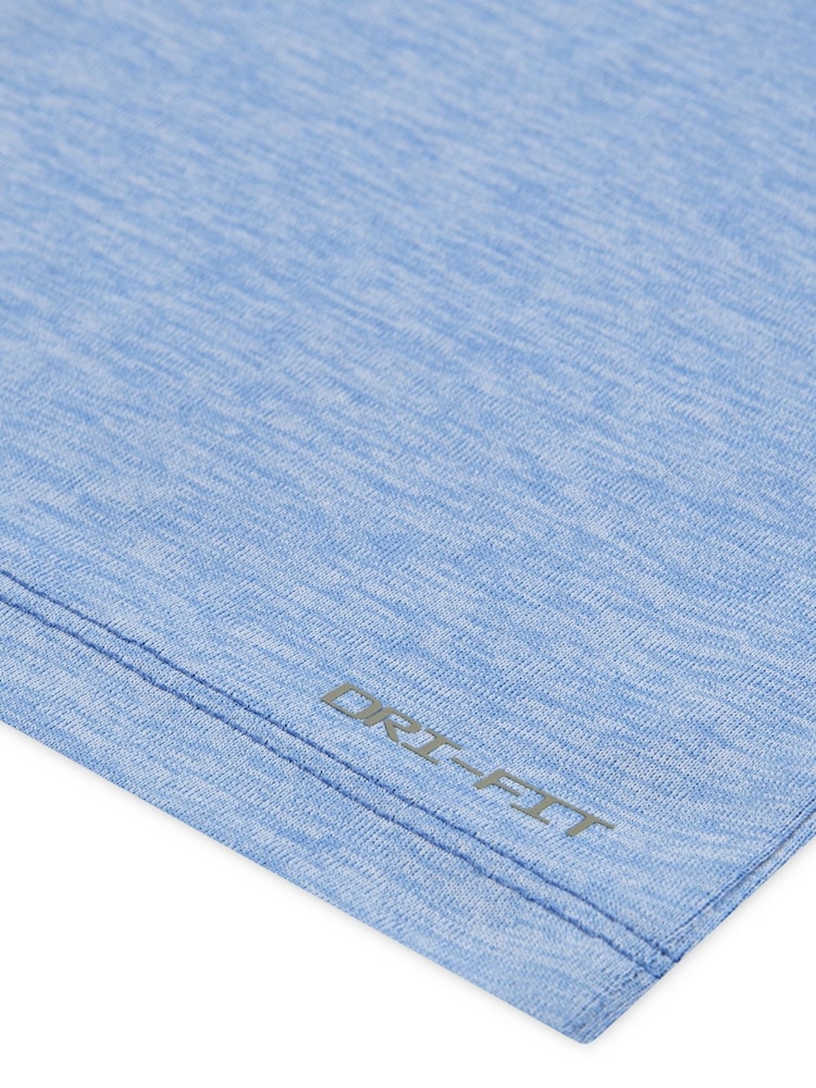 Nike Blue Little Kids DriFIT Shorts and T-Shirt Set - Image 4 of 5