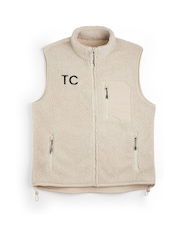 Personalised Womens Sherpa Gilets by Stitch Style - Image 1 of 4