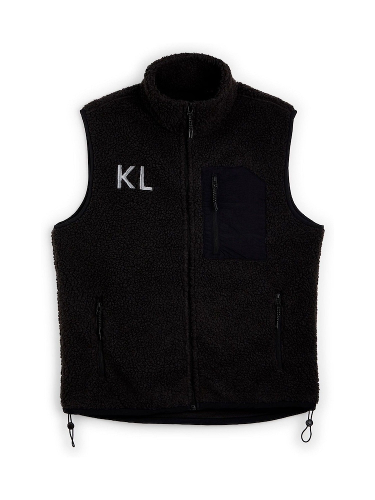 Personalised Mens Sherpa Gilets by Stitch Style - Image 1 of 4