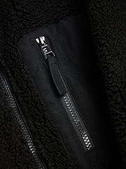 Personalised Mens Sherpa Jacket by Stitch Style - Image 6 of 6