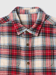 Gap Red Flannel Shirt (6mths-5yrs) - Image 3 of 3