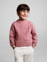 Mango Pink Knitted Jumper - Image 2 of 6