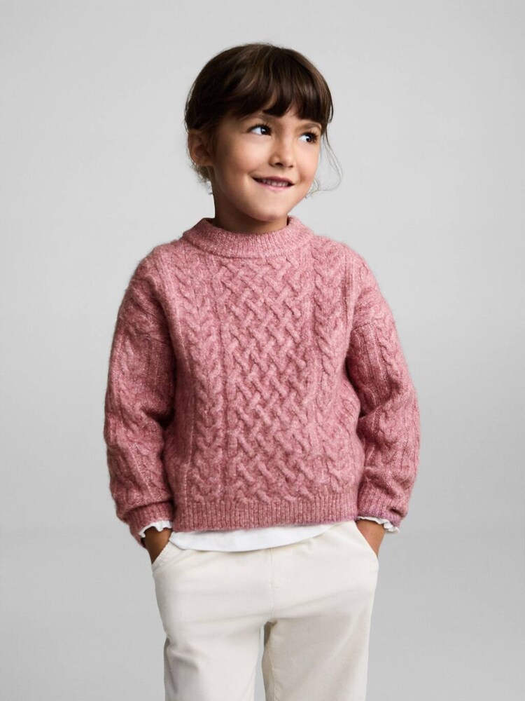Mango Pink Knitted Jumper - Image 2 of 6