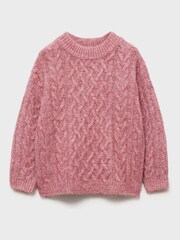 Mango Pink Knitted Jumper - Image 4 of 6
