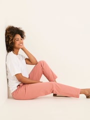 FatFace Rye Rose Pink Chino Trousers - Image 4 of 5