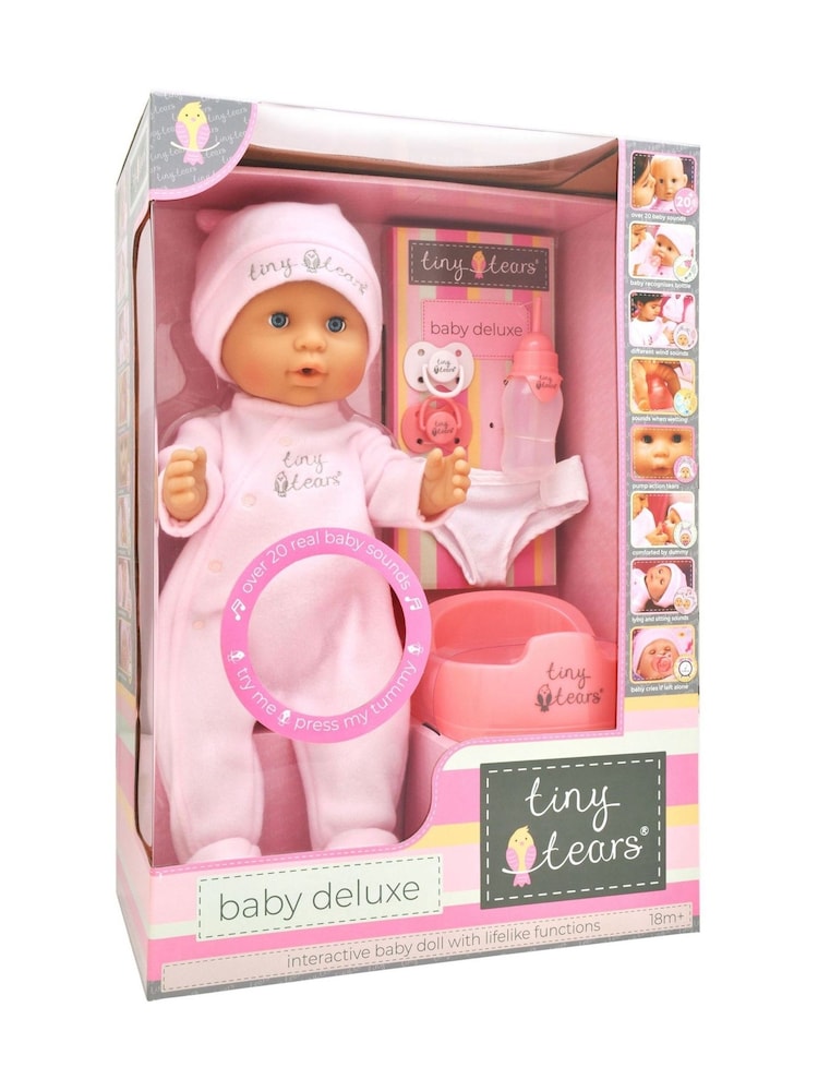 John Adams Baby Deluxe Interactive Doll with 20 Sounds - Image 1 of 5