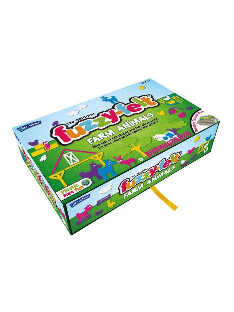 John Adams Fuzzy Felt Farm Animals Gift Set - Image 1 of 4