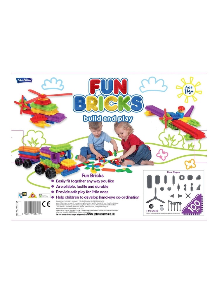 John Adams Fun Bricks 100 - Image 2 of 5