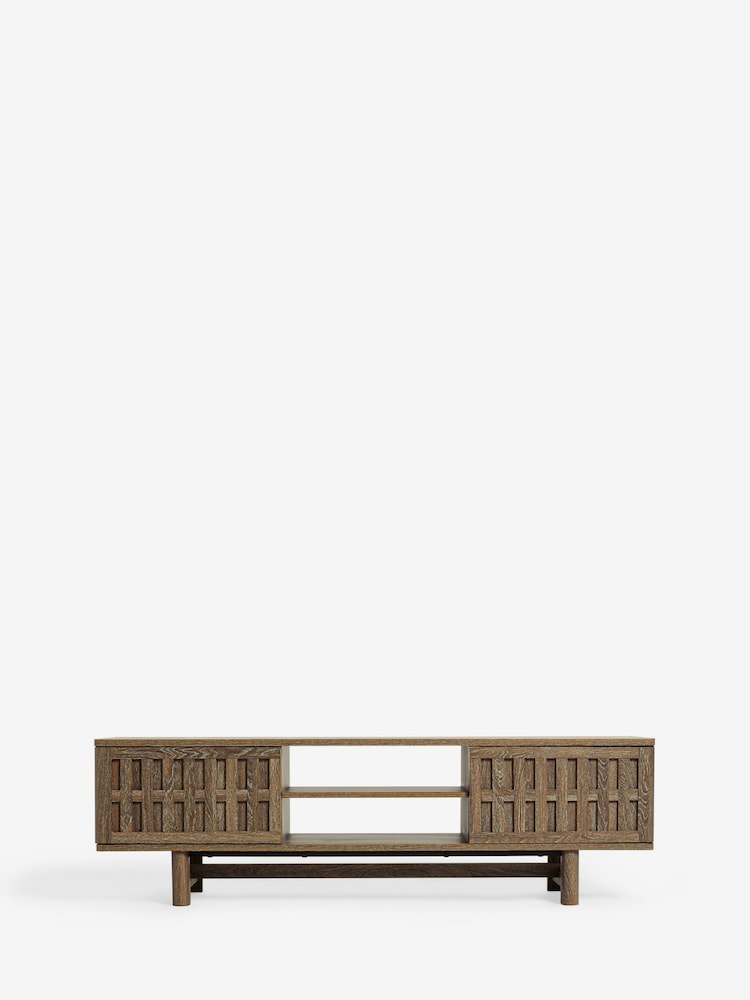 Dark Hoxton Textured Front Up to 65 inch TV Unit - Image 1 of 1
