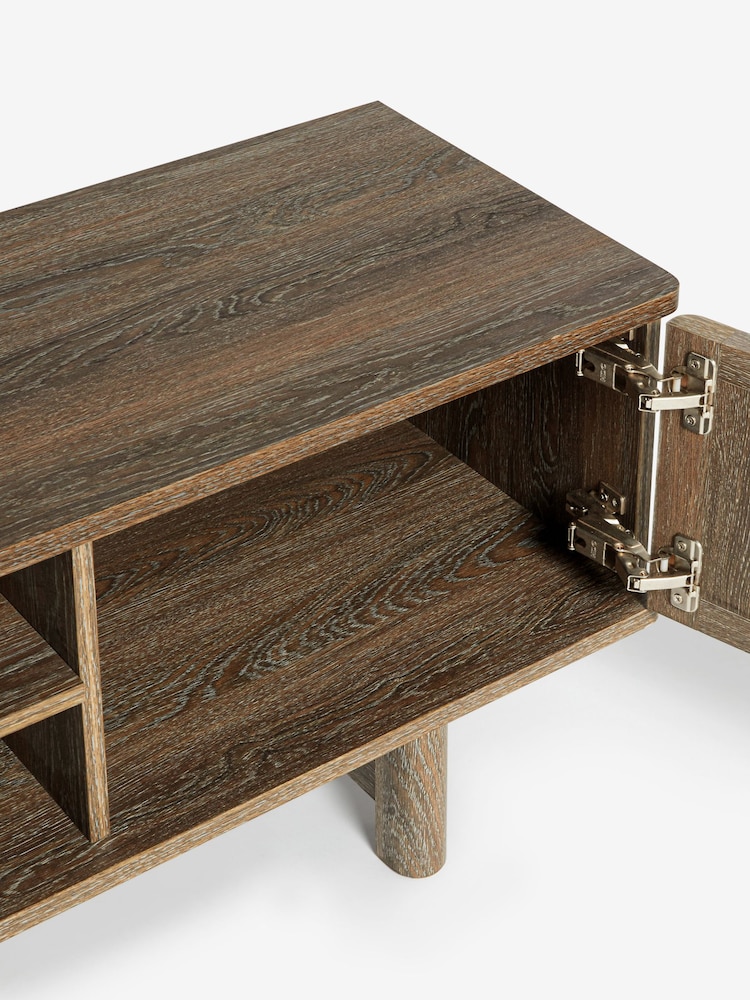 Dark Hoxton Textured Front Up to 65 inch TV Unit - Image 10 of 10