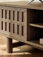 Dark Hoxton Textured Front Up to 65 inch TV Unit - Image 5 of 10