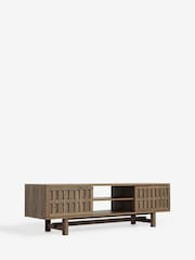 Dark Hoxton Textured Front Up to 65 inch TV Unit - Image 8 of 10