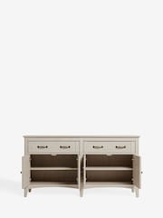 Grey Oakham Oak Effect Large Sideboard - Image 8 of 9