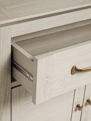 Grey Oakham Oak Effect Large Sideboard - Image 9 of 9