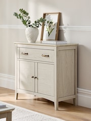 Grey Oakham Oak Effect Small Sideboard - Image 1 of 9